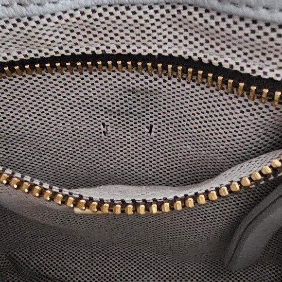 DIANE VON FURSTENBERG HARPER MINI CINZA SHOULDER BAG! - Picture 16 of 16